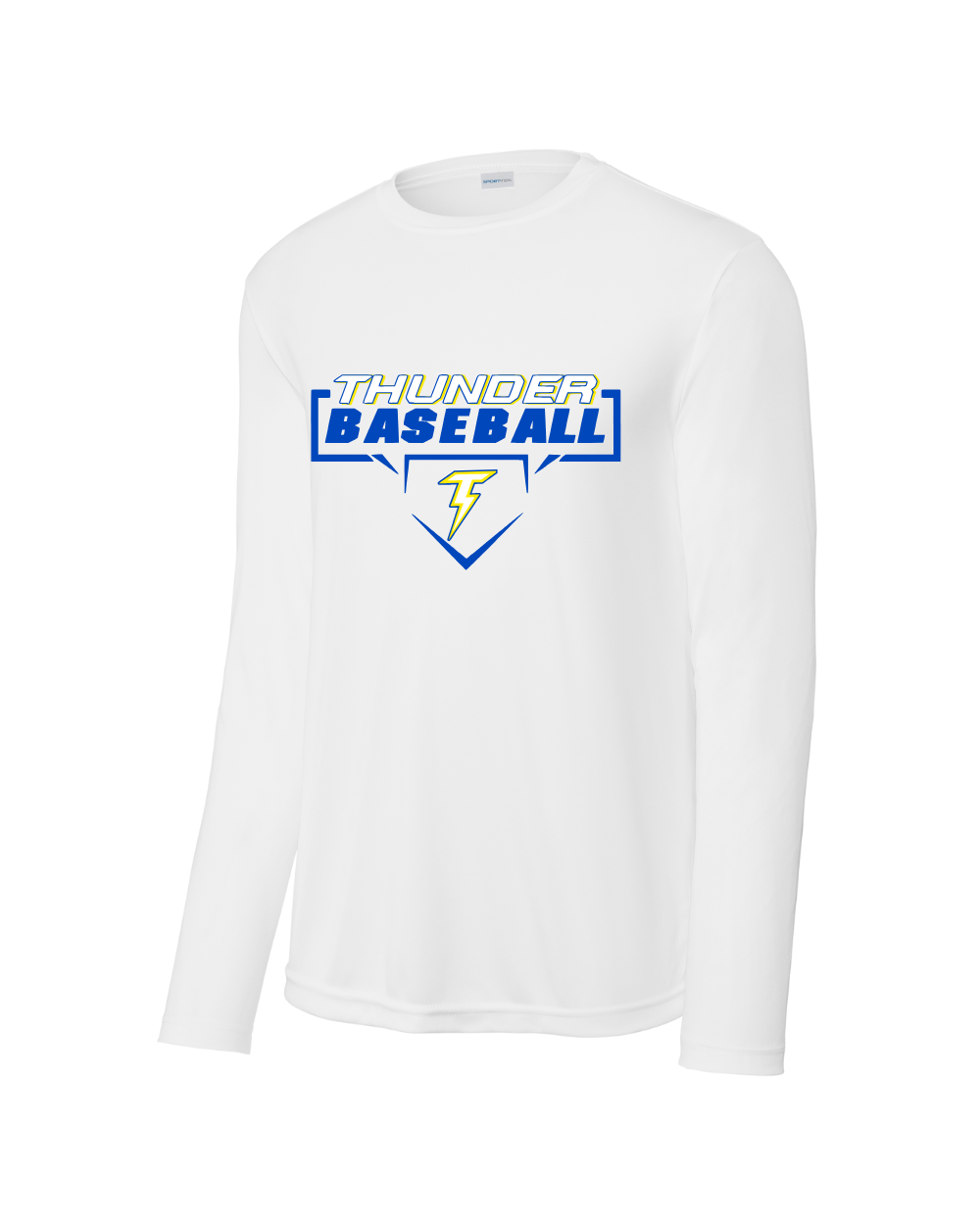 Thunder Baseball-Thunder Baseball Diamond Long Sleeve Performance Tee