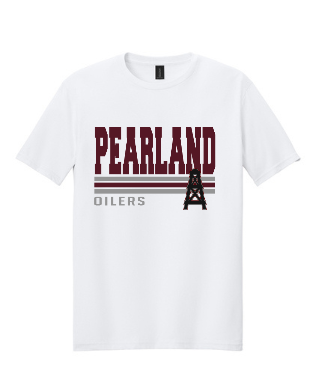 Pearland High School Spiritwear -  Oilers Cotton Tee