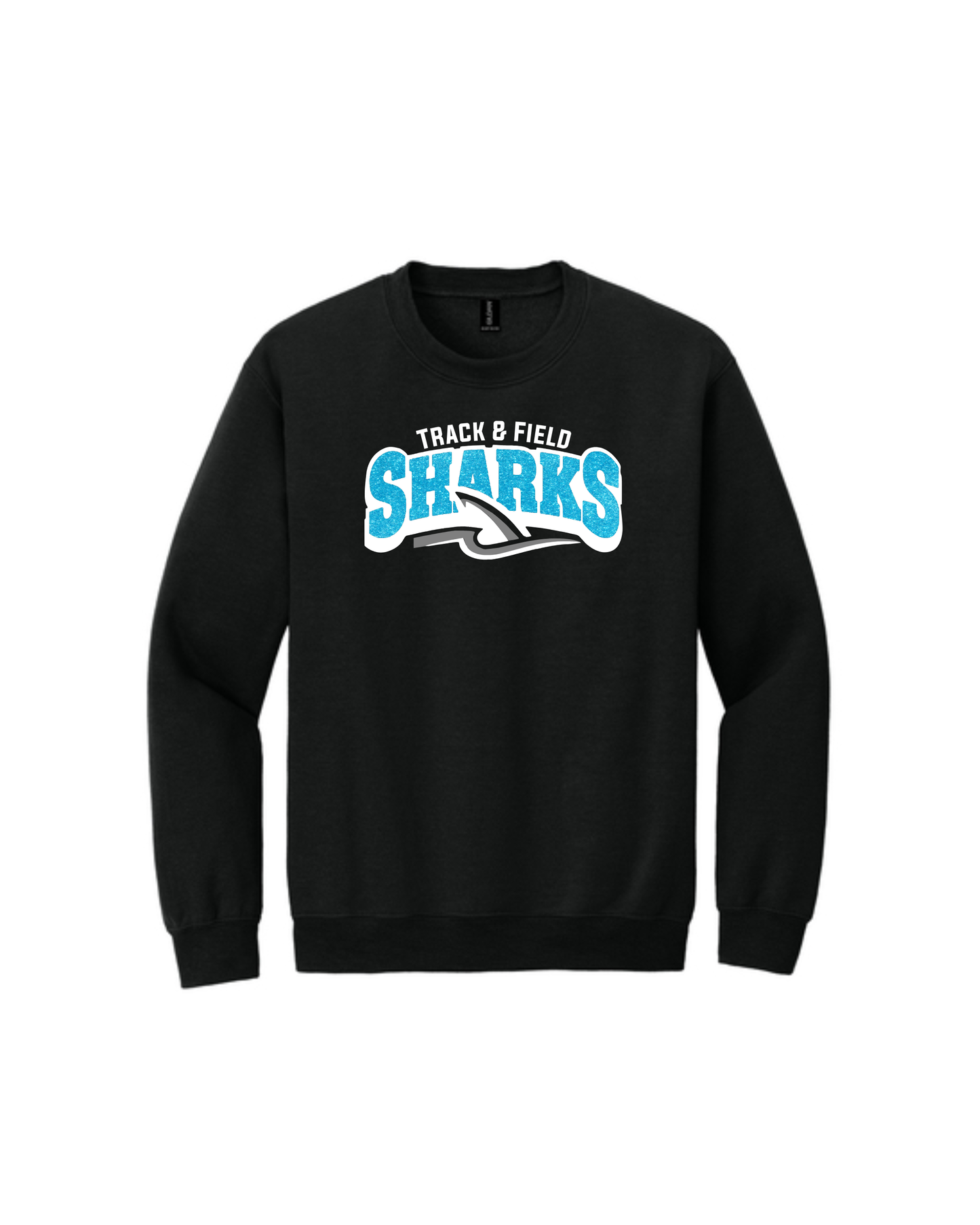 Shadow Creek HS - Shadow Creek Sharks Glitter Crewneck