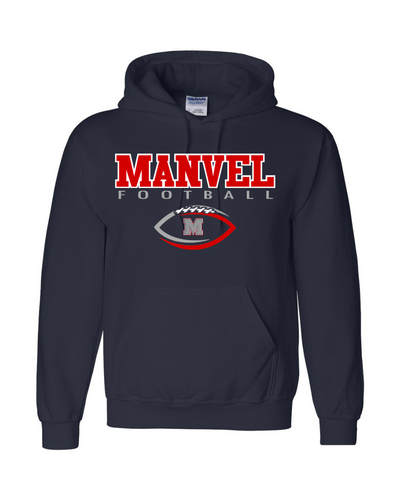 Mavericks Football- Manvel Football Cotton blend Hoodie