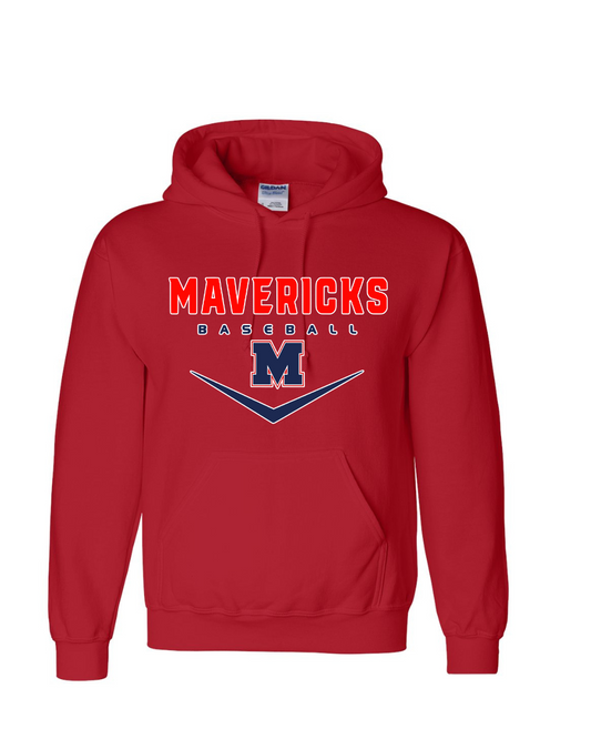 Mavericks Baseball- Mavericks Baseball Cotton blend Hoodie