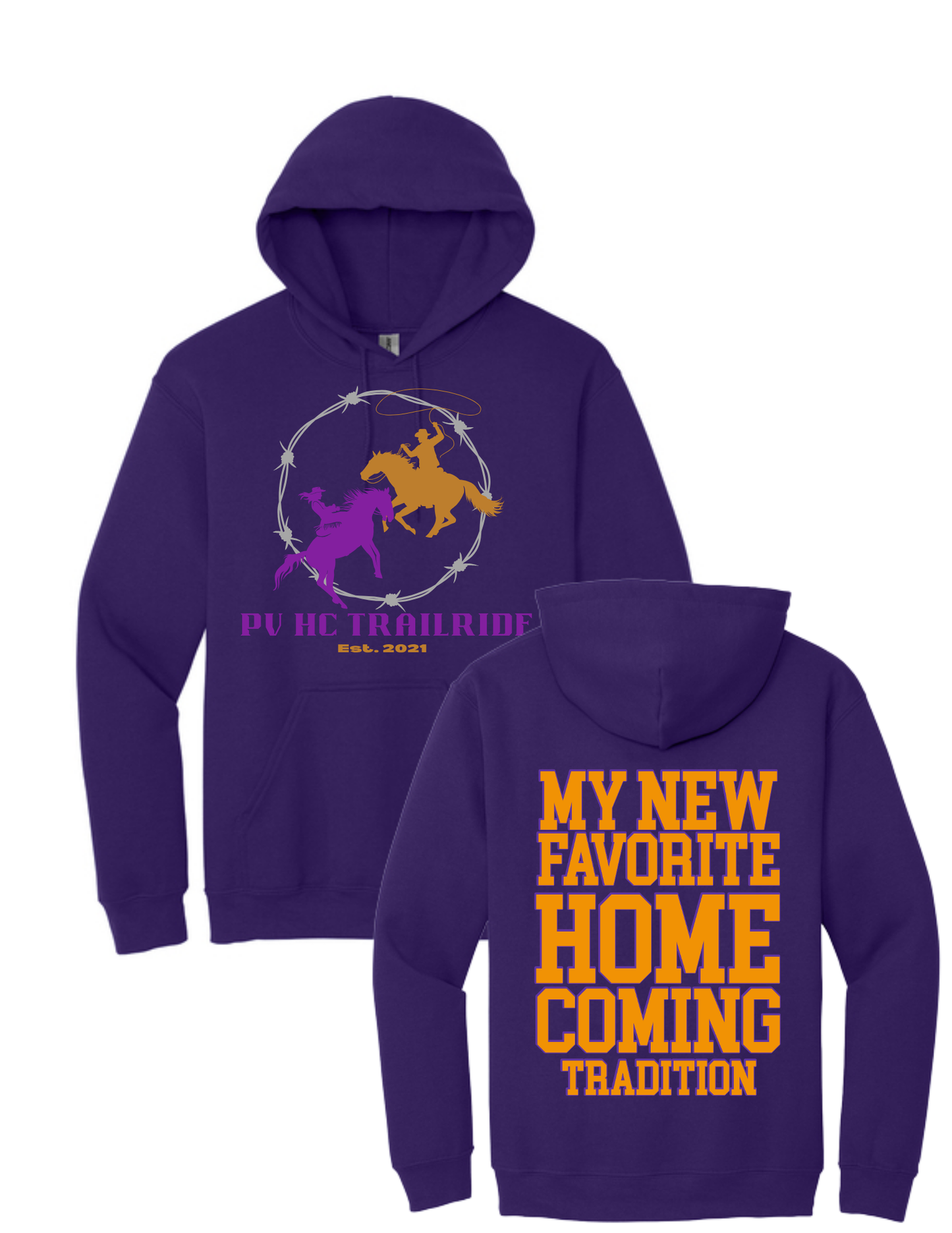 Prairie View Trail Riders - PV HC Trail Ride - Hoodie