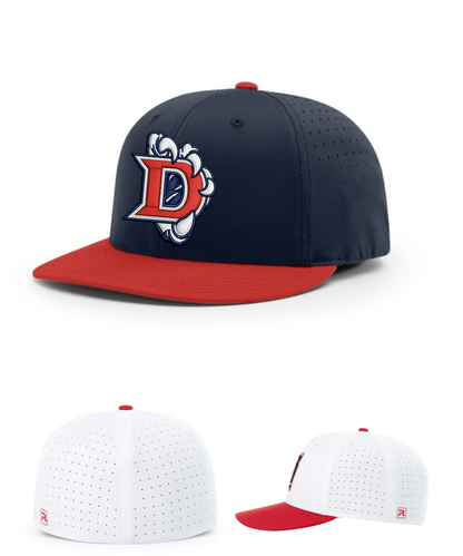 Dawson Football Booster Club- Richardson Performance Fitted Hat -3D Claw Logo