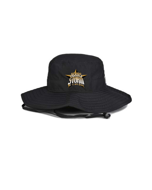 Texas Storm- Embroidered Boonie Hat- Black