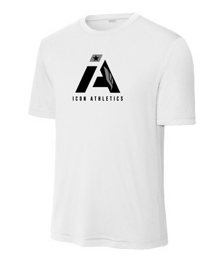Icon Athletics- Iconic Performance Tee- White