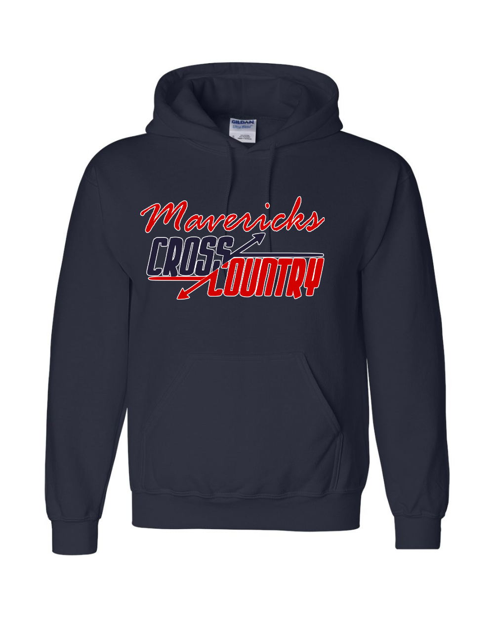 Mavericks Cross Country- Manvel Cross Country Cotton blend Hoodie