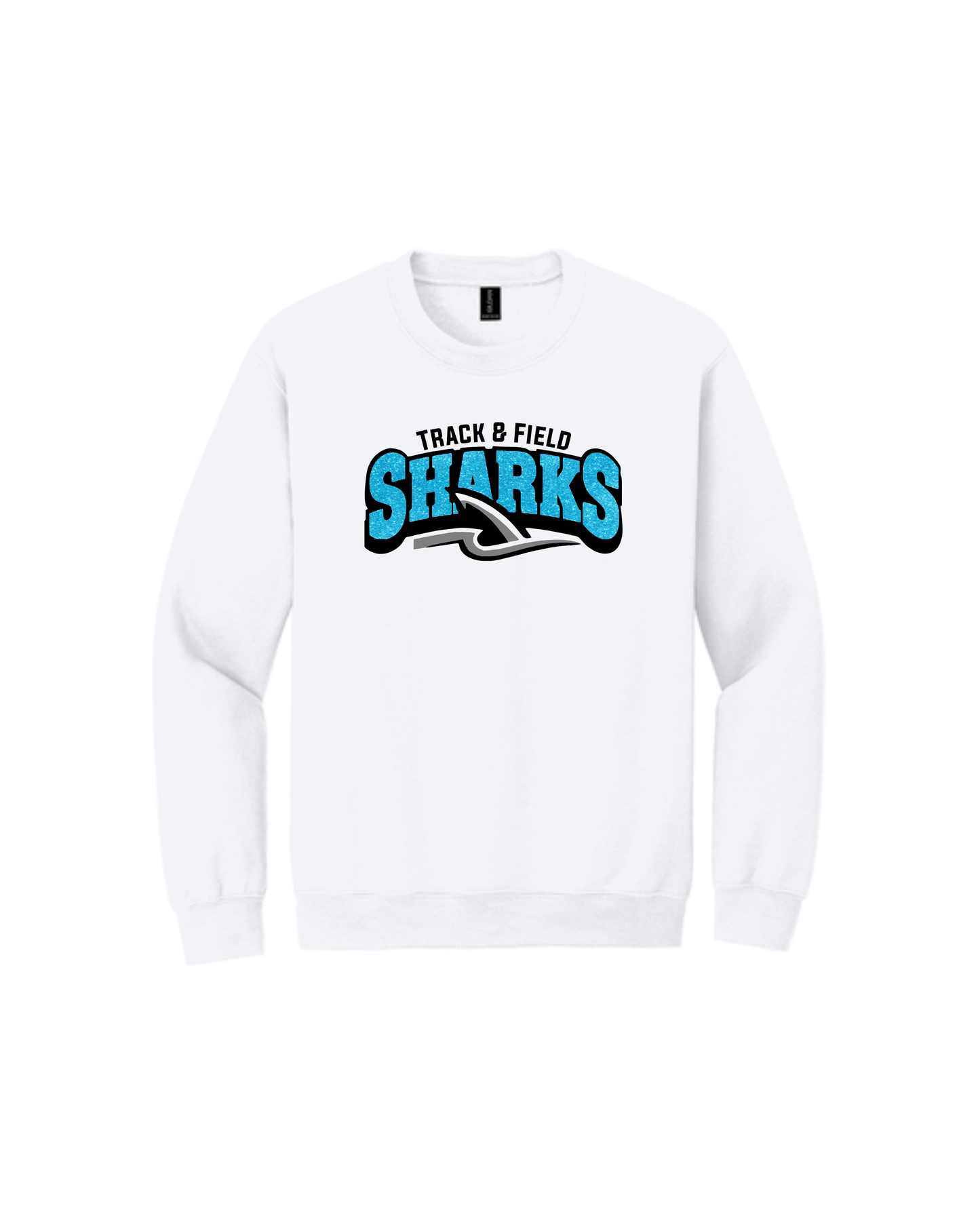 Shadow Creek HS - Shadow Creek Sharks Glitter Crewneck