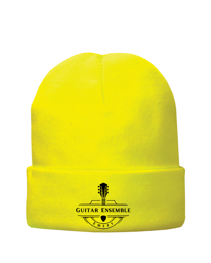 Emery Weiner Guitar Ensemble- Embroidered Fleece Lined Beanies