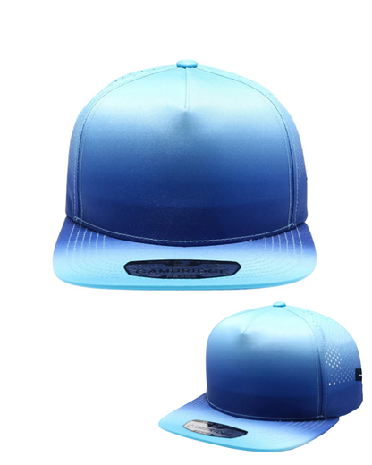 Hats- Cambridge Ombre Perforated Snap Back Hats