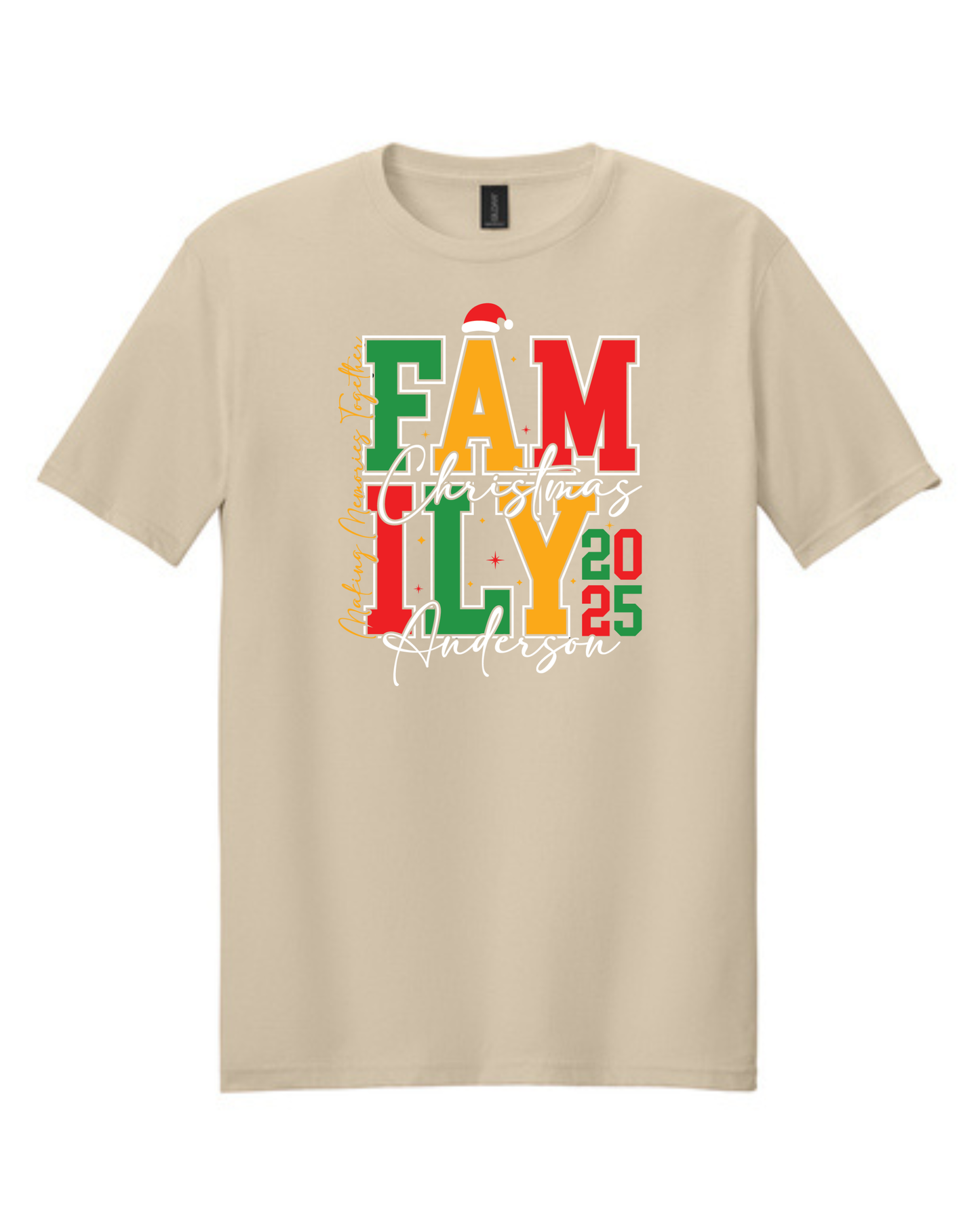 Gift- Family Matching tee - Family 2025