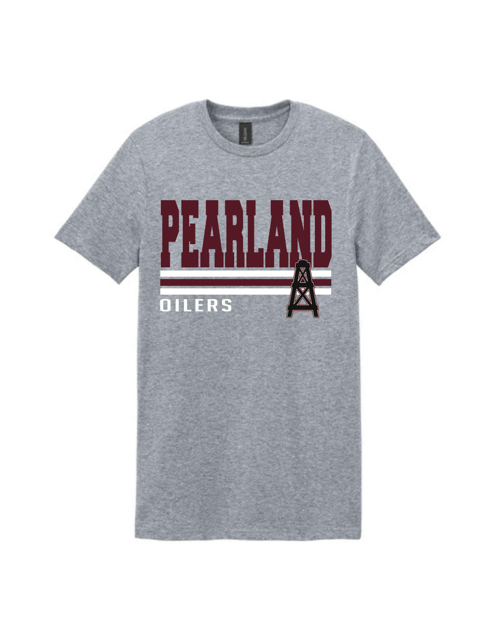 Pearland High School Spiritwear -  Oilers Cotton Tee