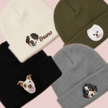 Gift- Embroidered Pet Beanie