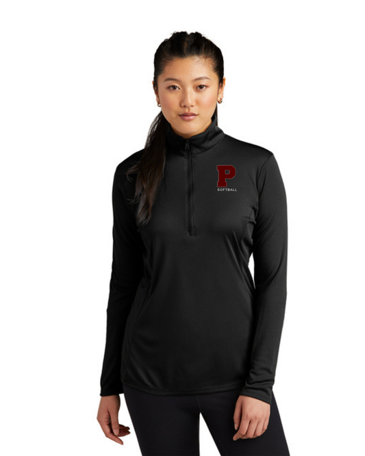 PHS Softball- P Lady Oilers Quarter Zip Pullover