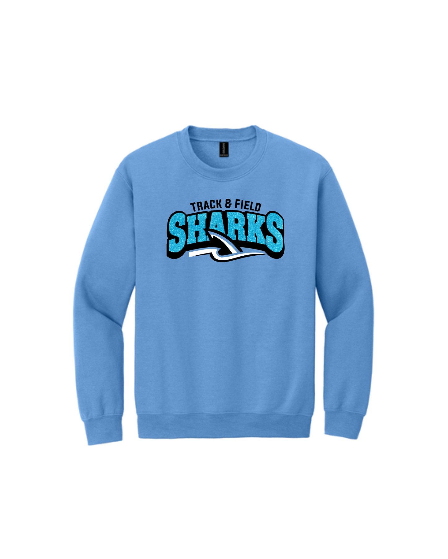 Shadow Creek HS - Shadow Creek Sharks Glitter Crewneck