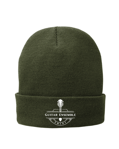 Emery Weiner Guitar Ensemble- Embroidered Fleece Lined Beanies