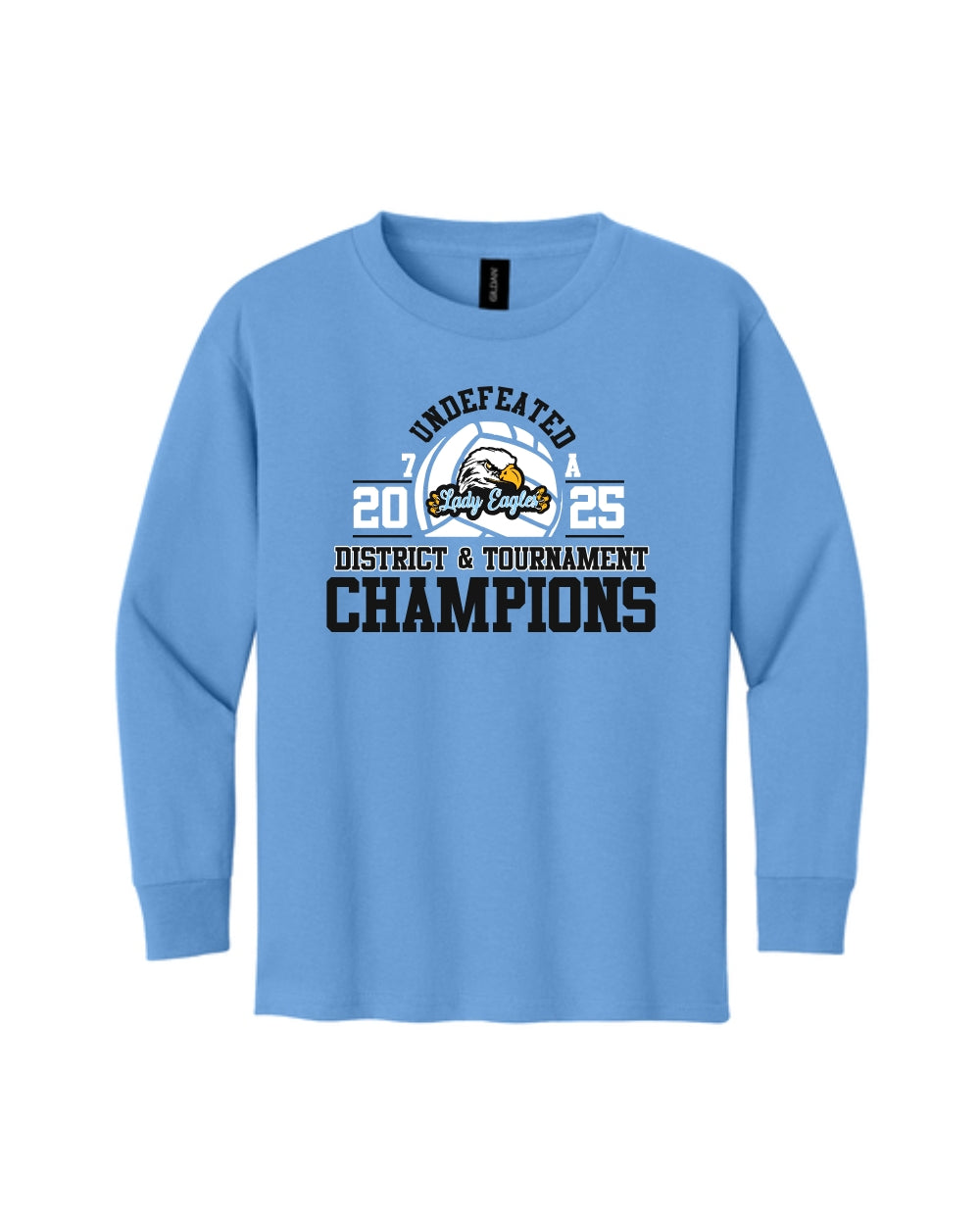 McNair Volleyball - 7A Undefeated District & Tournament Champions Cotton Long Sleeve