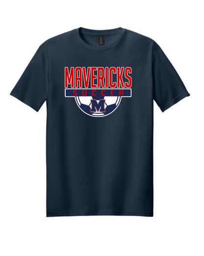 Manvel Soccer- Mavericks Soccer Cotton Tee
