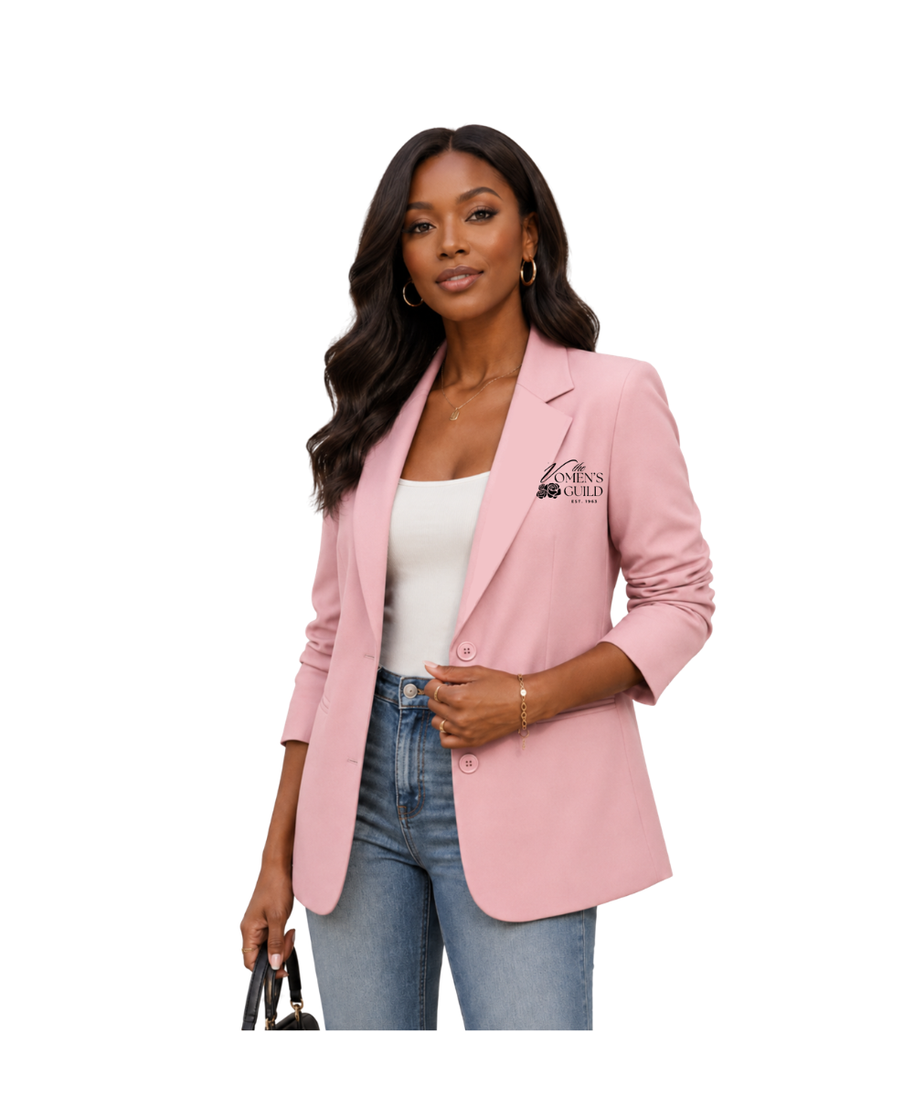 The Women's Guild- Embroidered  Women's Blazer
