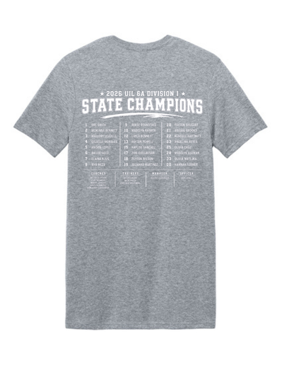 PHS Softball-State Champions  Cotton Tee
