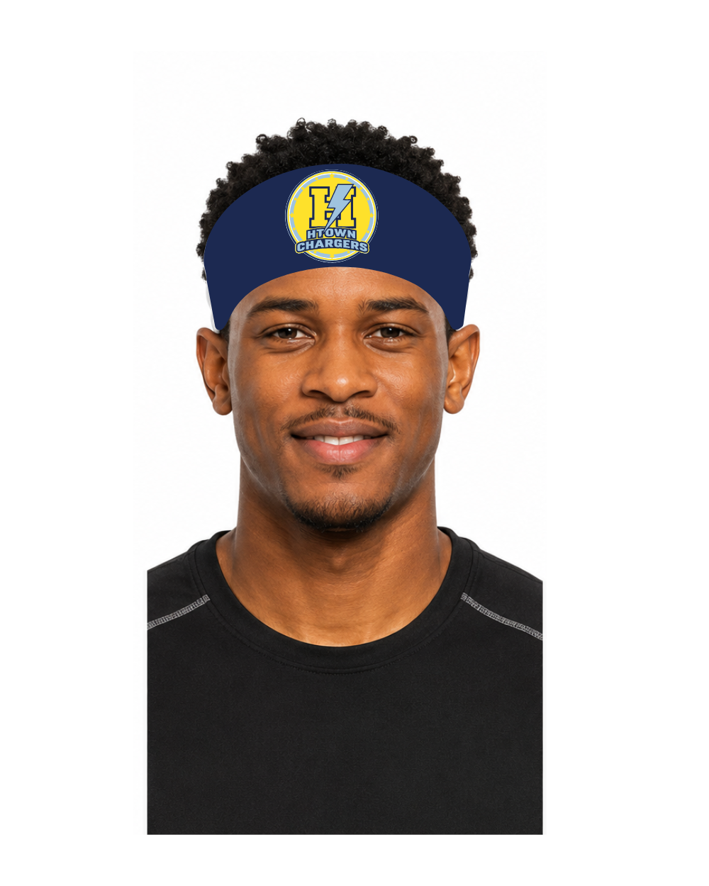 HTown Chargers Football & Cheer HTown Chargers Logo Headband - Navy