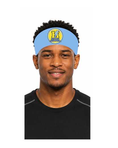 HTown Chargers Football & Cheer HTown Chargers Logo Headband - Light Blue