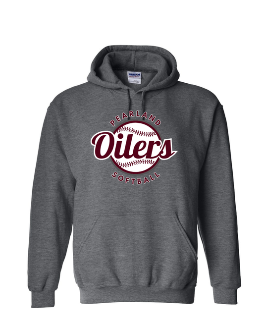 PHS Softball-Pearland Oilers Softball Cotton blend Hoodie