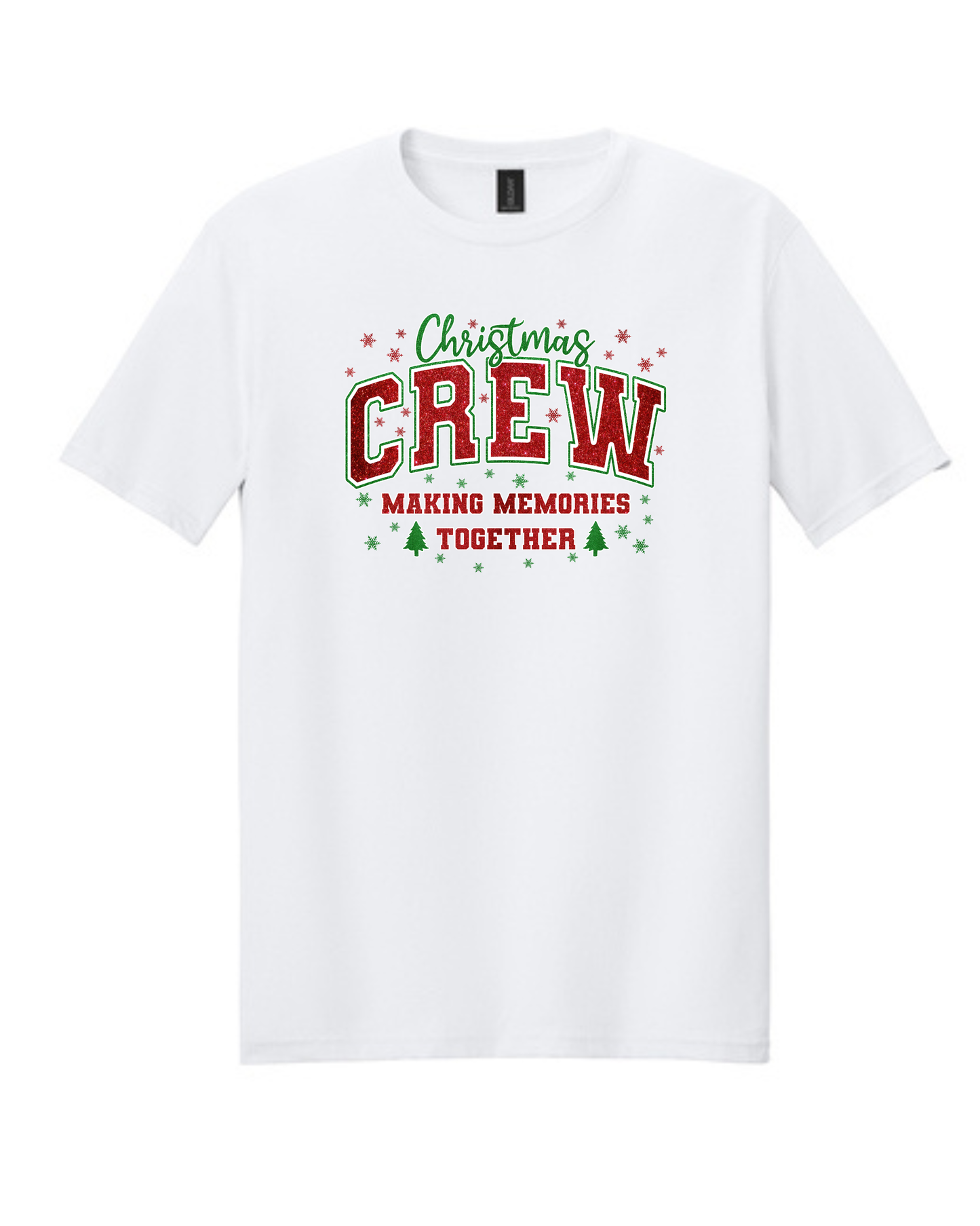 Gift- Family Matching tee - Shimmer Christmas Grew Making Memories Together