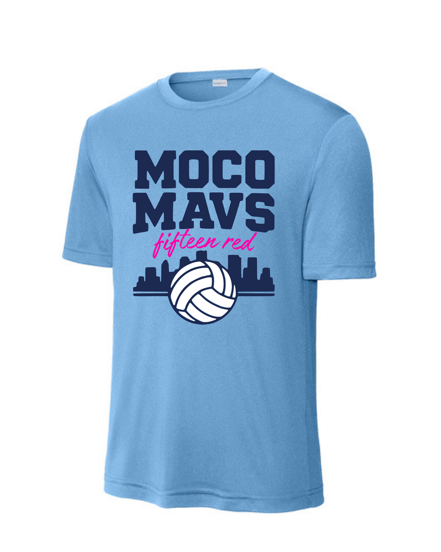 Moco Mavs - Fifteen Red Performance Tee