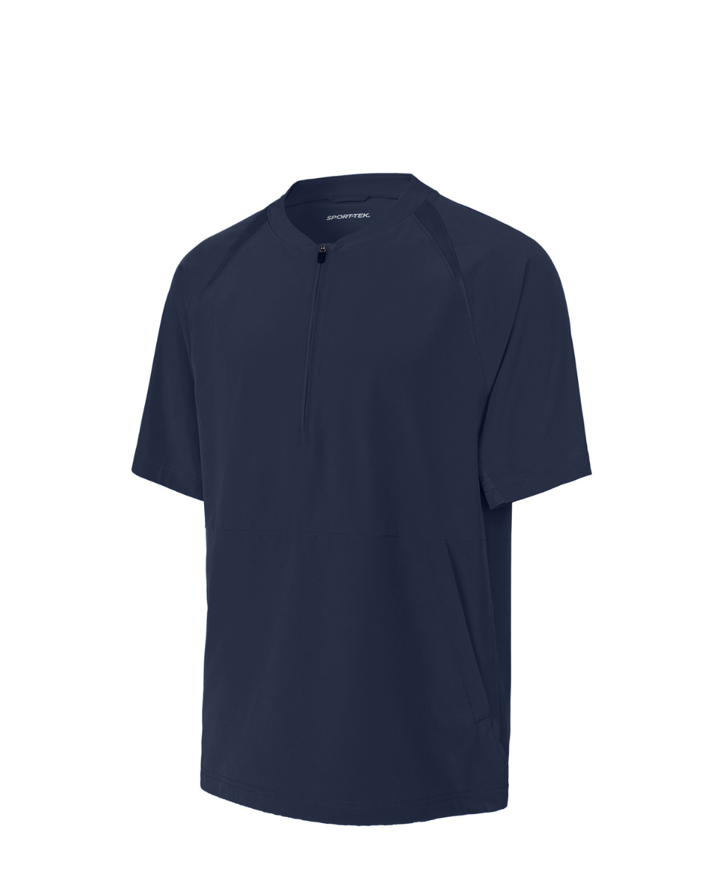 Sport-Tek ® Repeat 1/2-Zip Long Sleeve Hooded Jacket