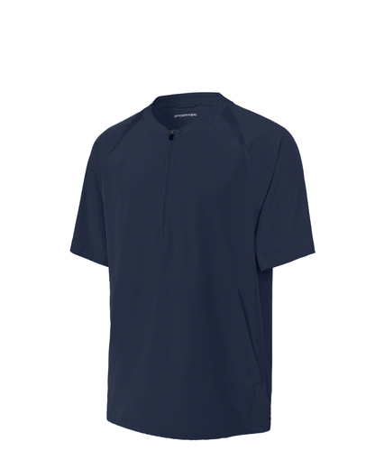 Sport-Tek ® Repeat 1/2-Zip Long Sleeve Hooded Jacket