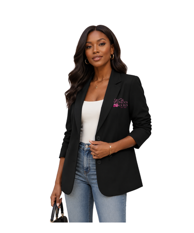 The Women's Guild- Embroidered  Women's Blazer