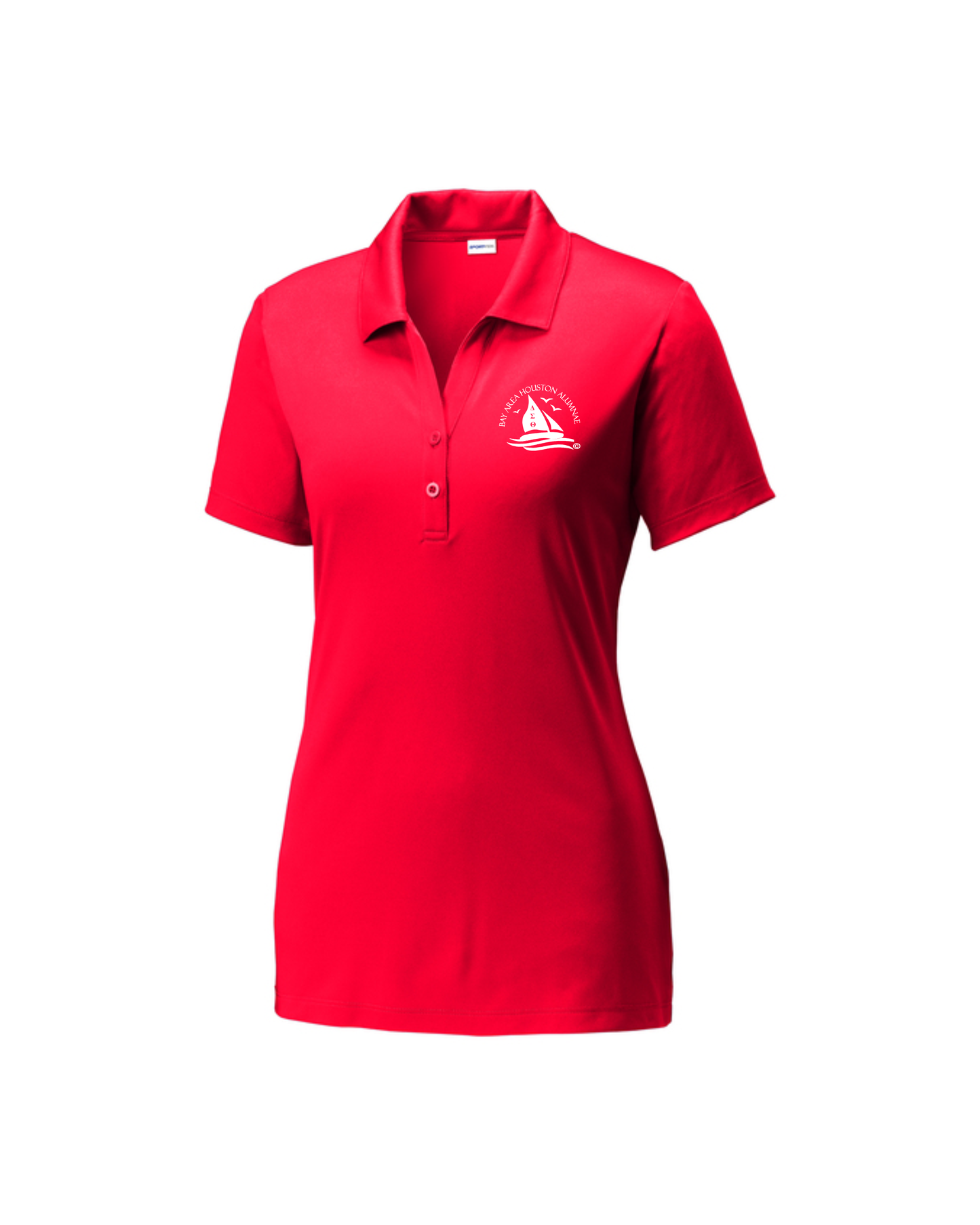 Bay Area Houston Alumnae - Embroidered Women's PosiCharge Competitor Polo