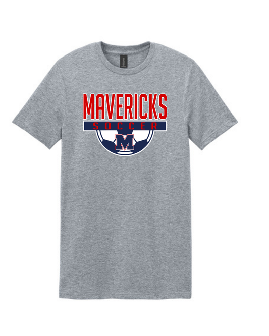 Manvel Soccer- Mavericks Soccer Cotton Tee