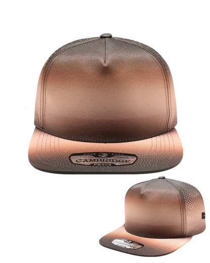 Hats- Cambridge Ombre Perforated Snap Back Hats