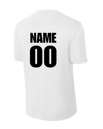 Aguilas Elite-AE Baseball Ladies Vneck - White