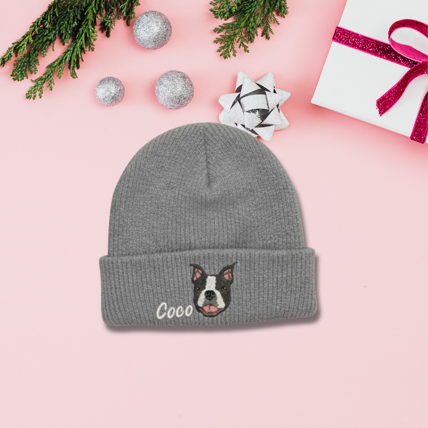 Gift- Embroidered Pet Beanie
