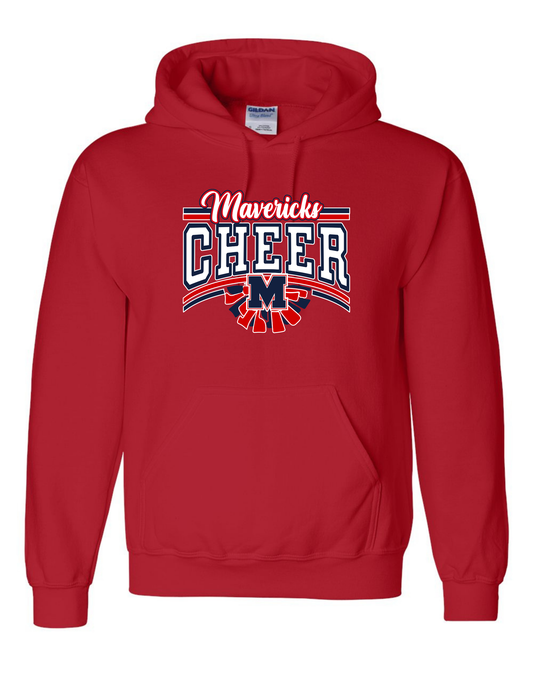 Manvel Cheer - Maverick Cheer Cotton blend Hoodie