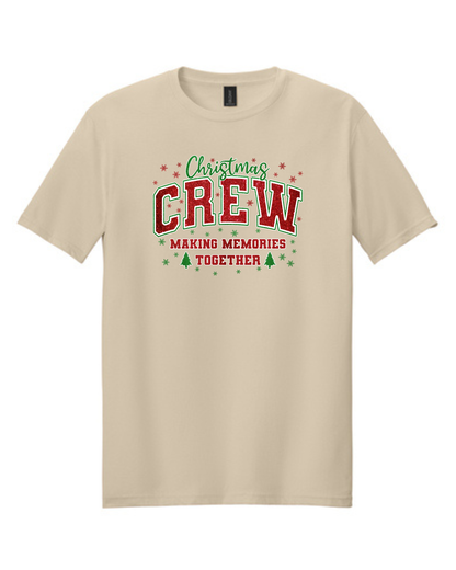 Gift- Family Matching tee - Shimmer Christmas Grew Making Memories Together