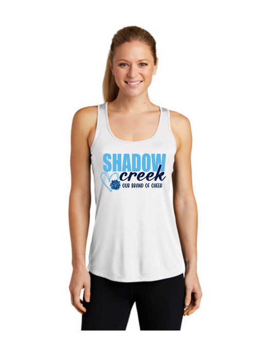 Shadow Creek Titans-Shadow Creek Cheer- Ladies Racerback Tanktop