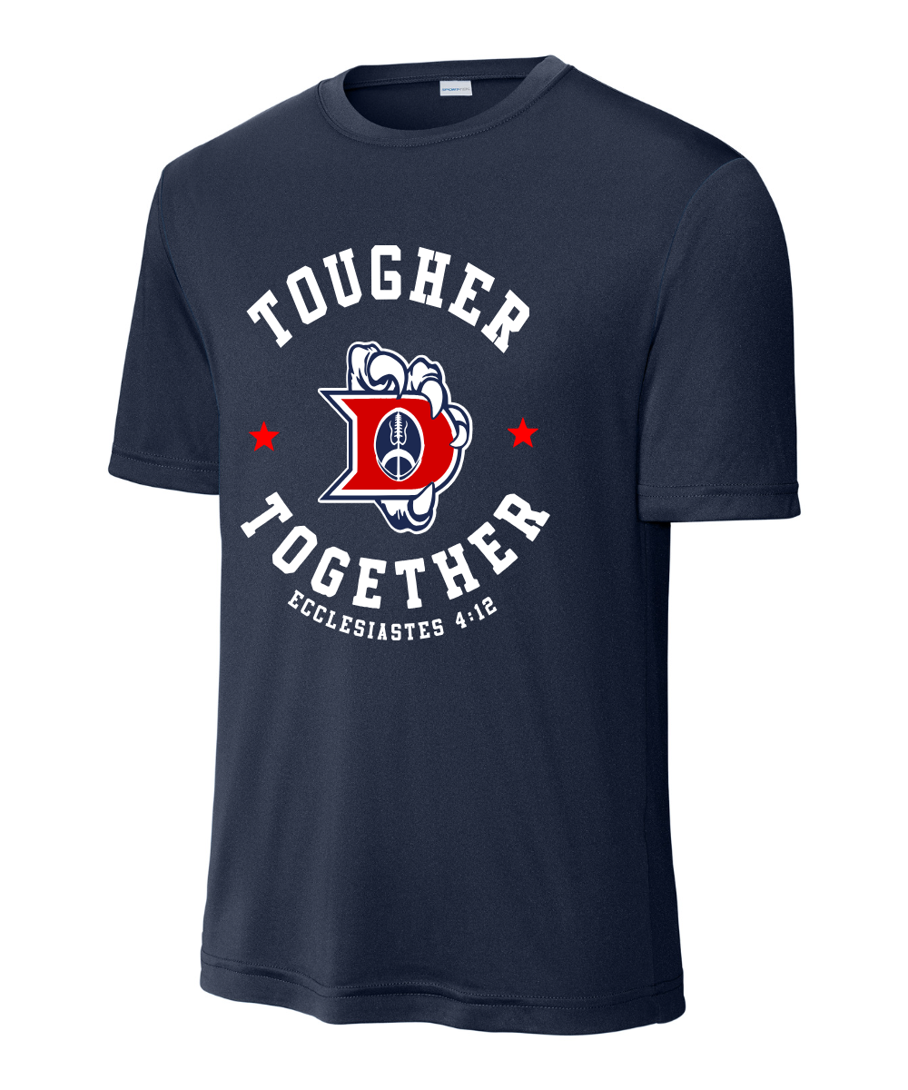 Dawson Football Booster- Tougher Together Performance Tee