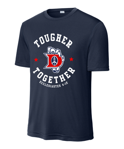 Dawson Football Booster- Tougher Together Performance Tee