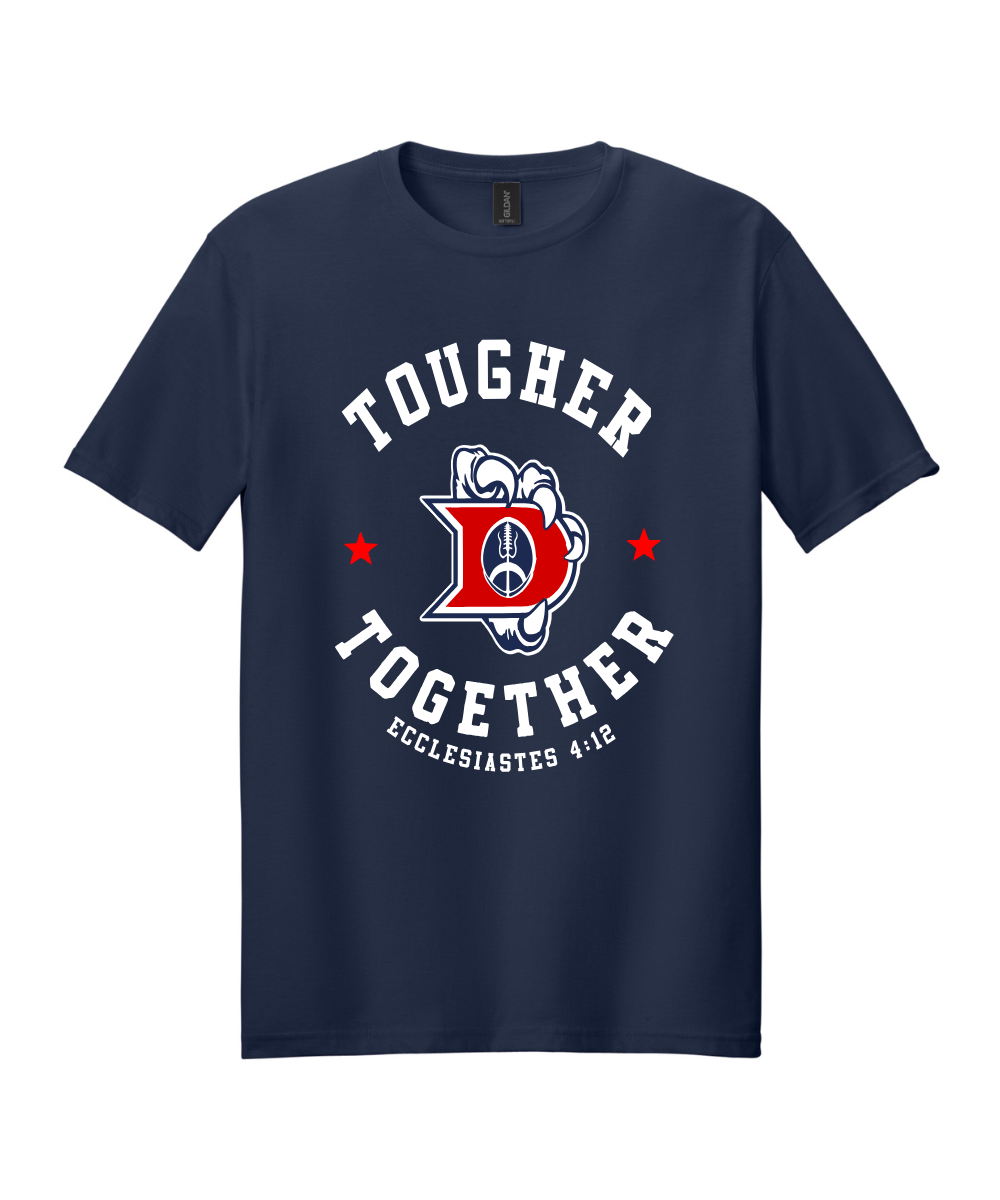 Dawson Football Booster Club- Tougher Together Cotton Tee