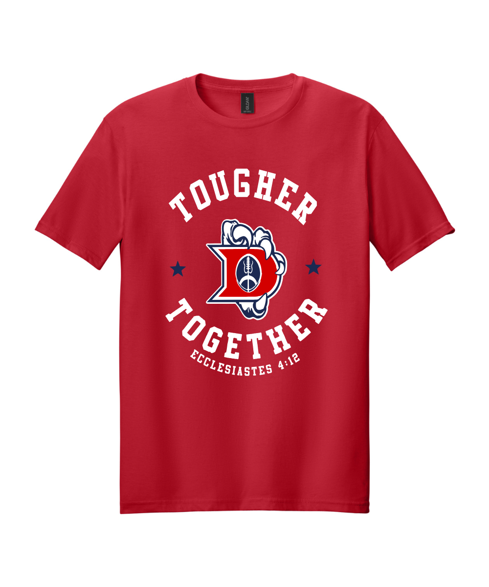 Dawson Football Booster Club- Tougher Together Cotton Tee