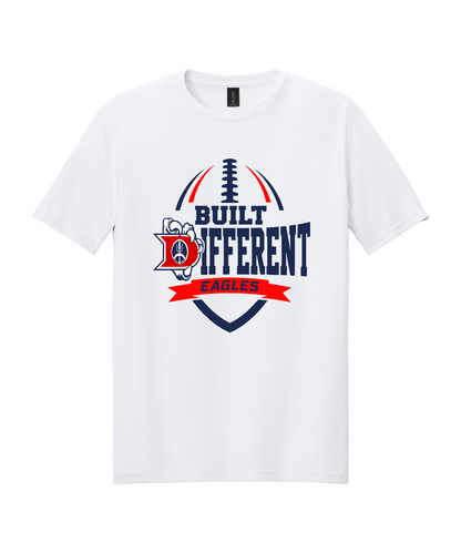 Dawson Football Booster Club- Built Different Cotton Tee