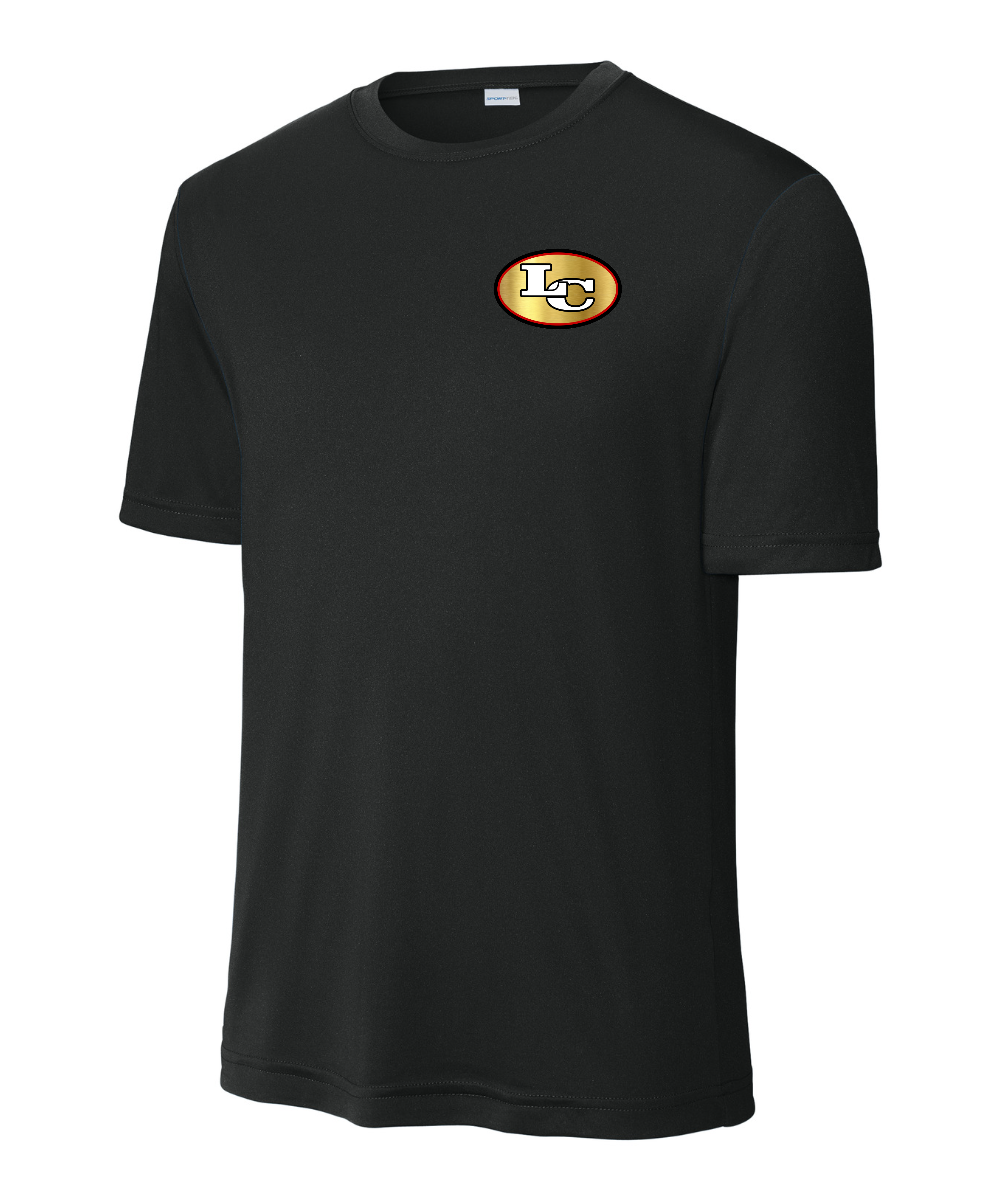 League City 49ers Football & Cheer Performance Tee - Black