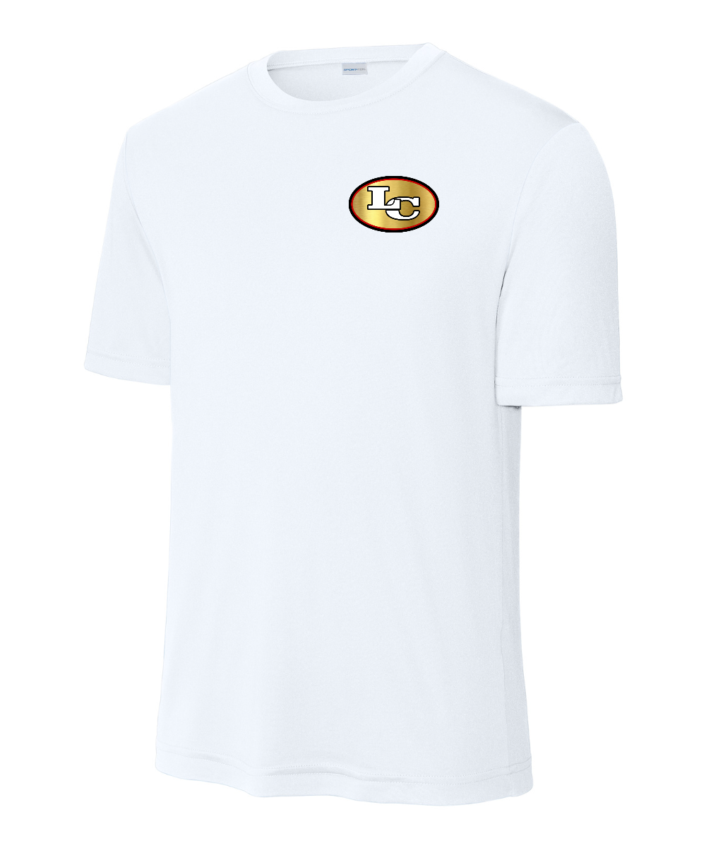League City 49ers Football & Cheer Performance Tee - White
