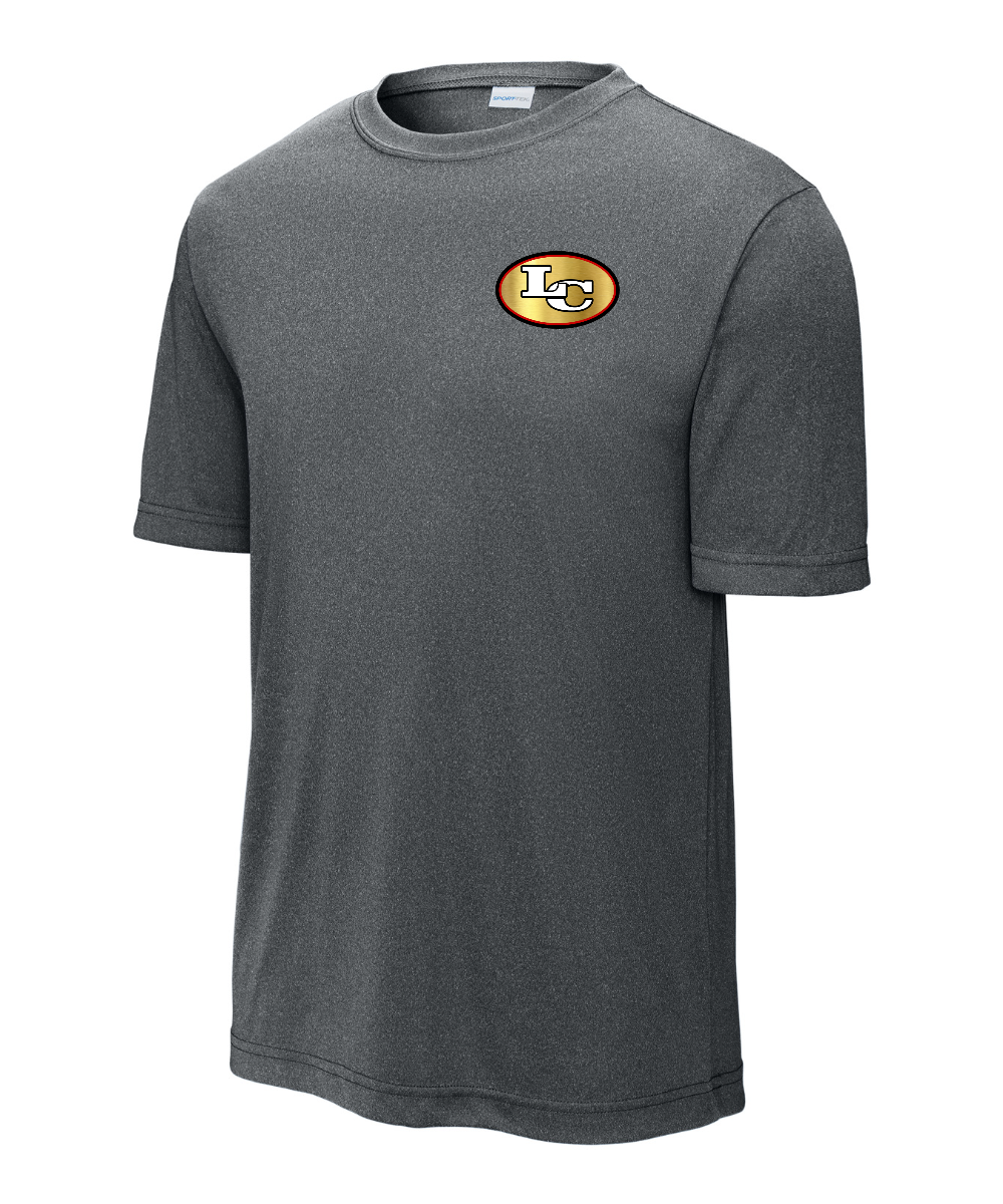 League City 49ers Football & Cheer Performance Tee - Iron Grey Heather