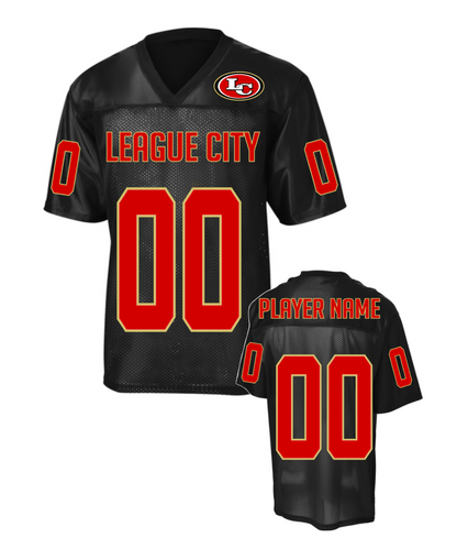League City 49ers- LC 49ers Oversized Custom Jersey