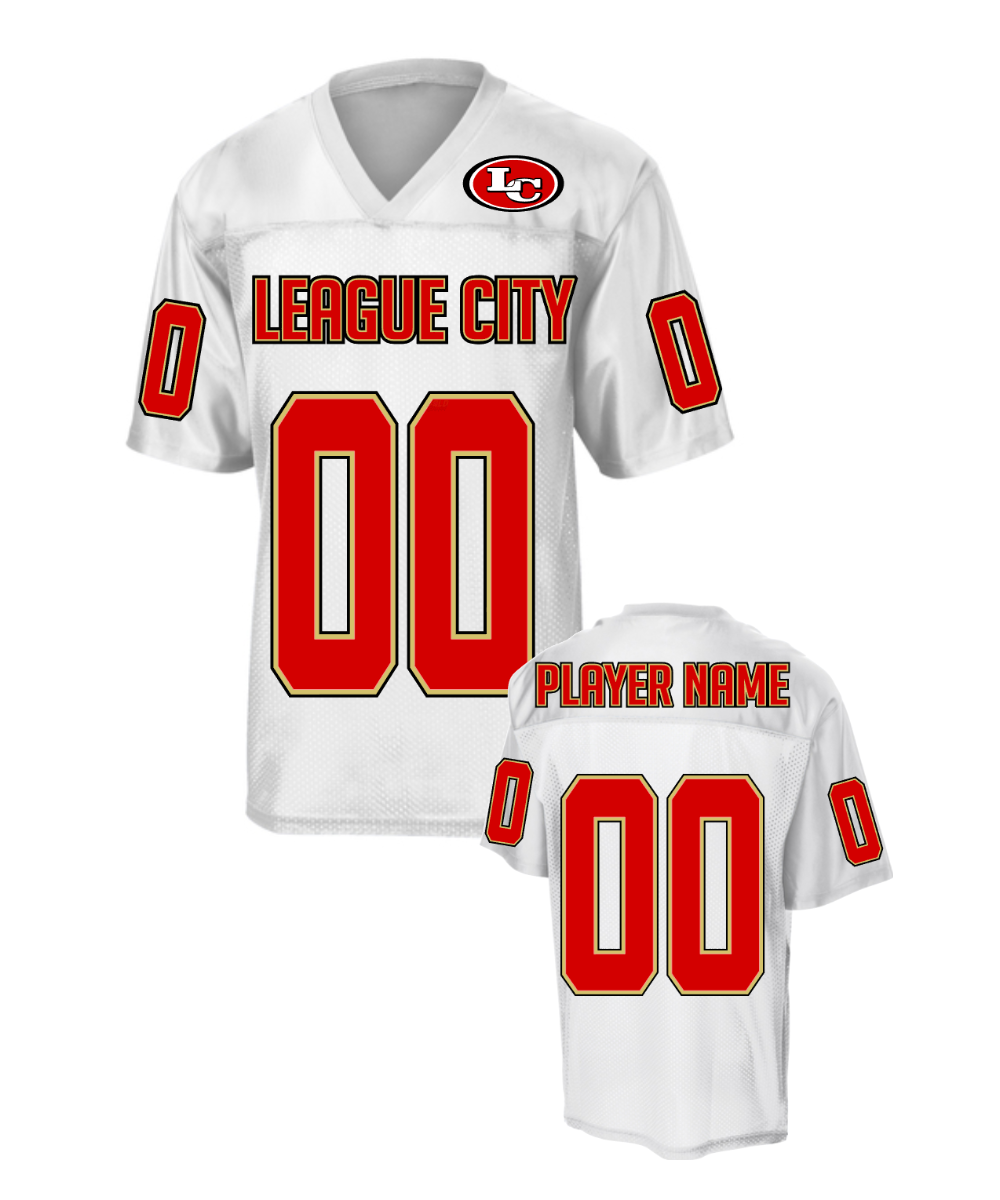 League City 49ers- LC 49ers Oversized Custom Jersey