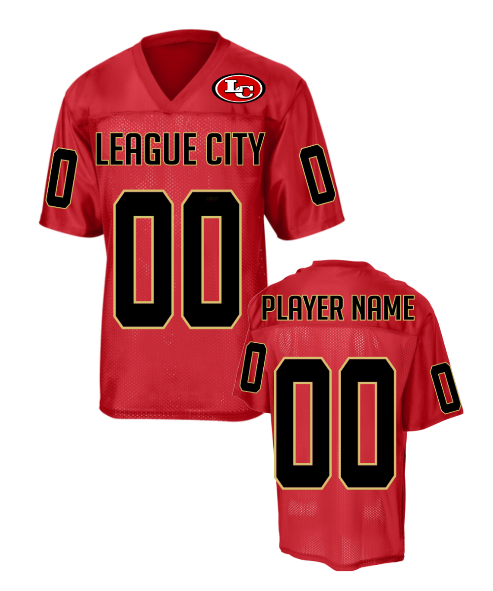 League City 49ers- LC 49ers Oversized Custom Jersey